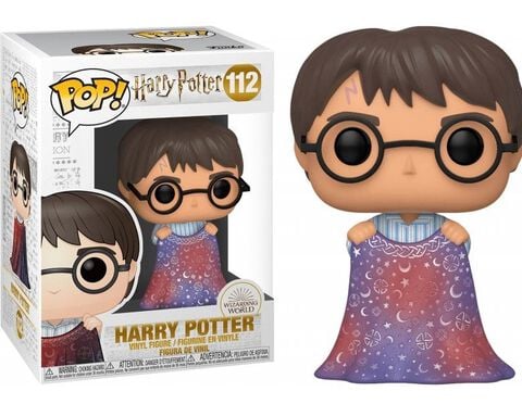 Figurine Funko Pop! N°112 - Harry Potter - Harry Avec Cape D'invisibilité